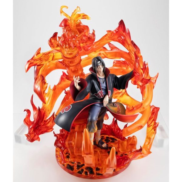 FIGURA UCHIHA ITACHI MEGAHOUSE NARUTO SHIPPUDEN G.E.M