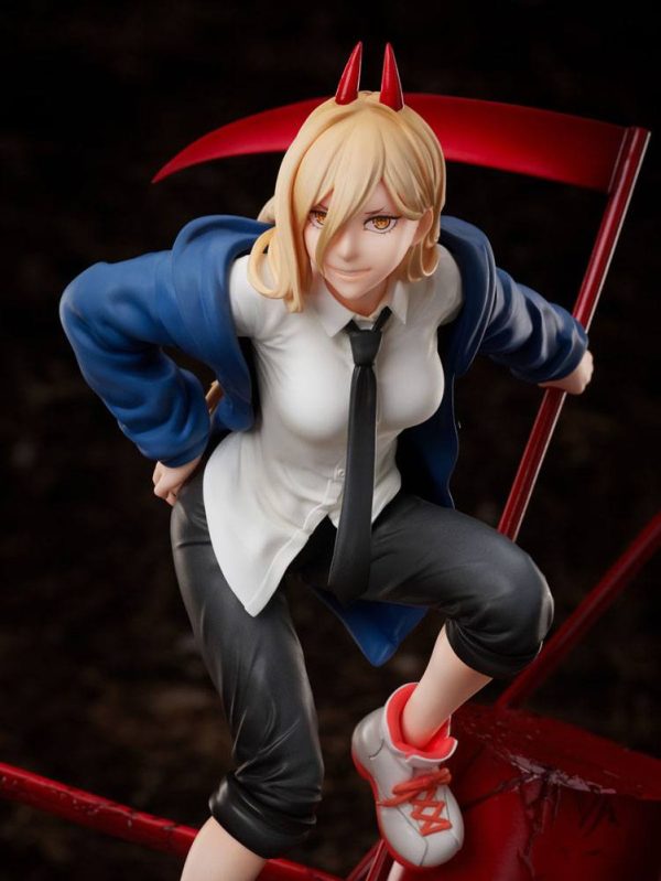 Figura Power Chainsaw Man Estatua PVC 1/7 22 CM - Imagen 2