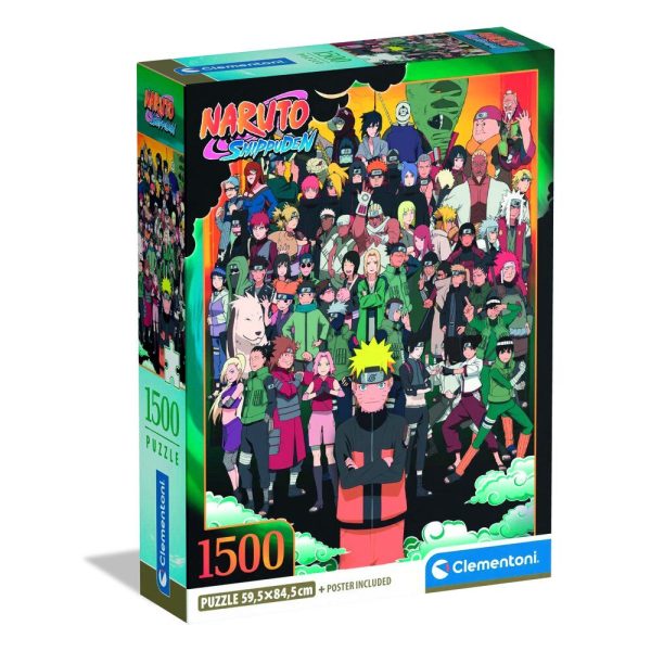 Puzzle de Naruto Shippuden de 1500 piezas: ¡Completa tu colección!