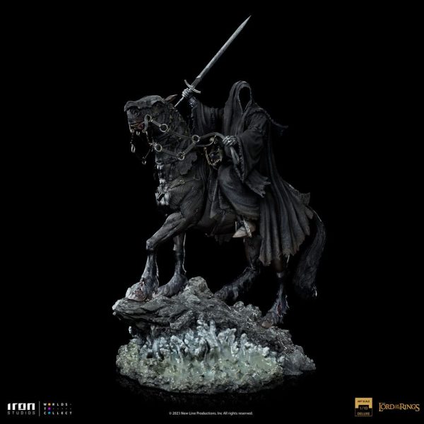 Estátua Deluxe Art Scale Nazgul a Caballo de El Señor de los Anillos en Escala 1/10 - 42 cm - Imagen 2