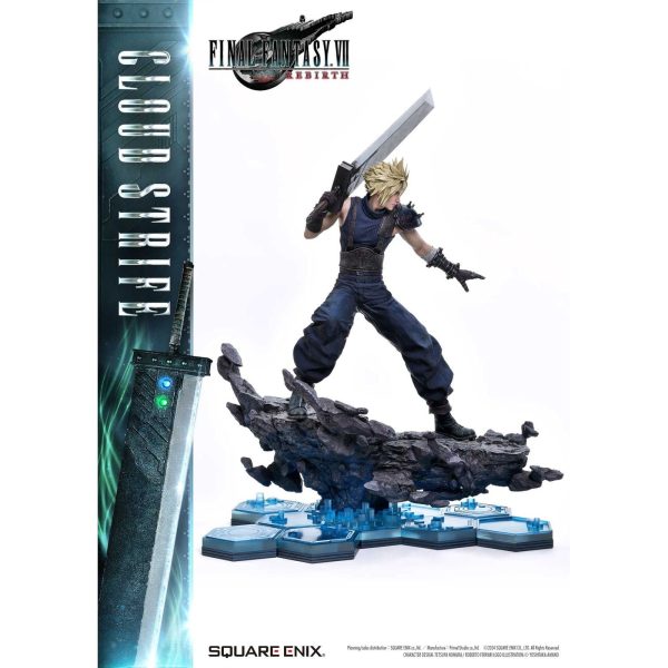 Estatua de resina de Cloud Strife en versión Deluxe de Final Fantasy VII Rebirth Masterline 1/4 - ¡Increíble colección para fans! - Imagen 5