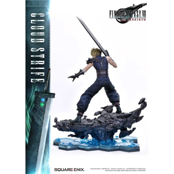 Estatua de resina de Cloud Strife en versión Deluxe de Final Fantasy VII Rebirth Masterline 1/4 - ¡Increíble colección para fans! - Imagen 13
