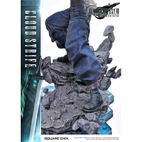 Estatua de resina de Cloud Strife en versión Deluxe de Final Fantasy VII Rebirth Masterline 1/4 - ¡Increíble colección para fans! - Imagen 7