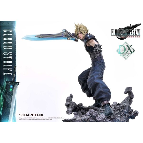 Estatua de resina de Cloud Strife en versión Deluxe de Final Fantasy VII Rebirth Masterline 1/4 - ¡Increíble colección para fans! - Imagen 11