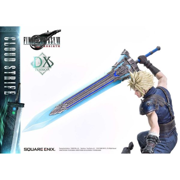 Estatua de resina de Cloud Strife en versión Deluxe de Final Fantasy VII Rebirth Masterline 1/4 - ¡Increíble colección para fans! - Imagen 10