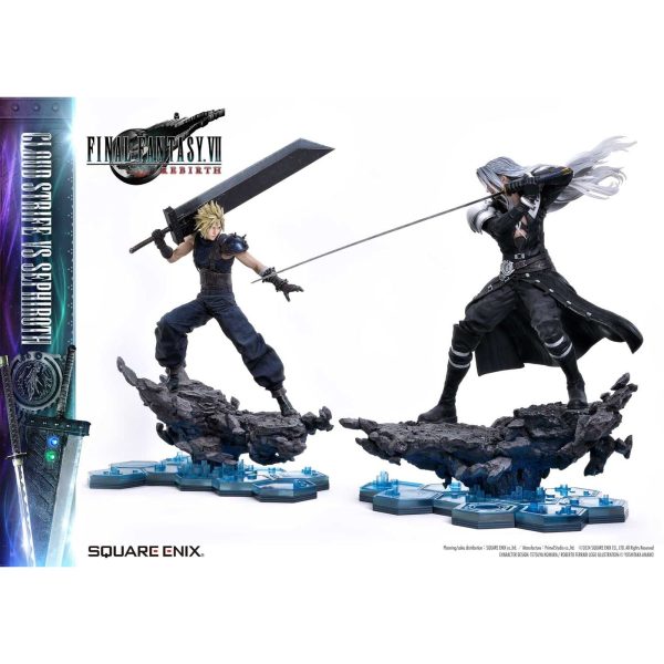 Estatua de resina de Cloud Strife en versión Deluxe de Final Fantasy VII Rebirth Masterline 1/4 - ¡Increíble colección para fans! - Imagen 14