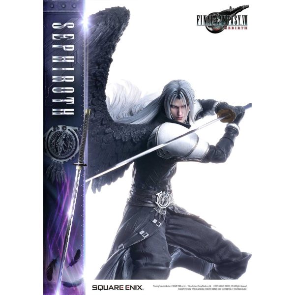 Estatua de resina de Sephiroth de 69cm de Final Fantasy VII Rebirth Masterline 1/4 - ¡Edición exclusiva! - Imagen 2