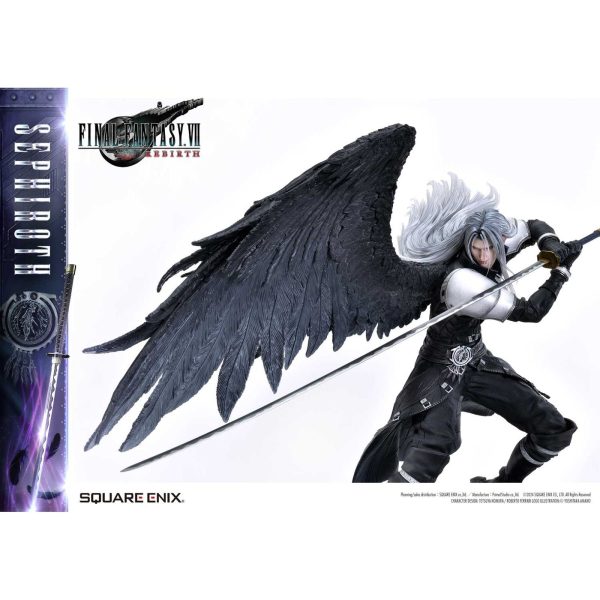 Estatua de resina de Sephiroth de 69cm de Final Fantasy VII Rebirth Masterline 1/4 - ¡Edición exclusiva! - Imagen 4