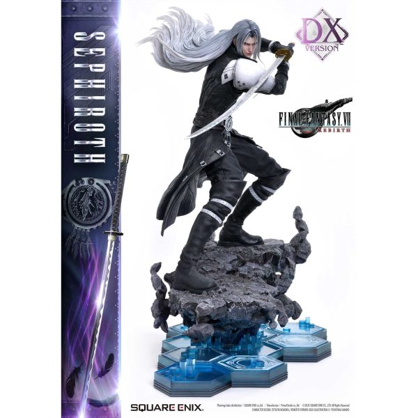 Estatua de resina de Sephiroth de 69cm de Final Fantasy VII Rebirth Masterline 1/4 - ¡Edición exclusiva!