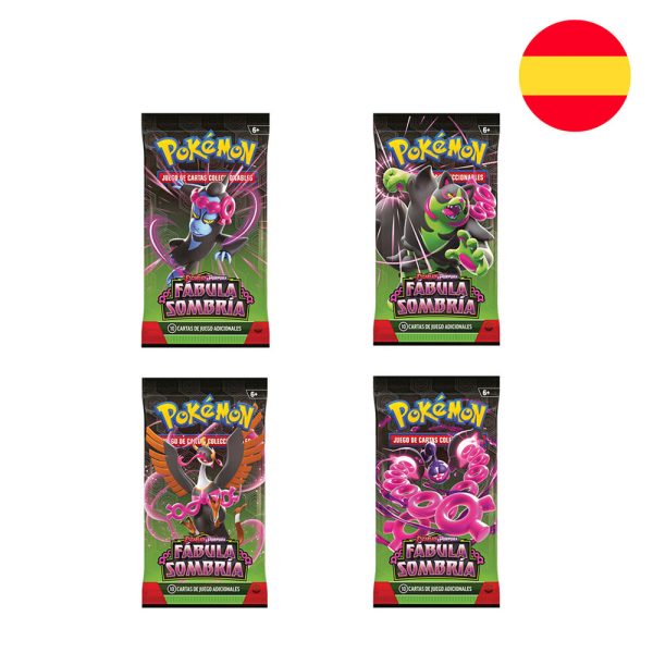 Juego cartas coleccionables Fabula Sombria Escarlata & Purpura SV6.5 Booster Pokemon español - Imagen 2