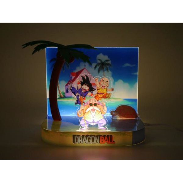 KAME HOUSE DIORAMA CON LUZ 20 CM DRAGON BALL - Imagen 2