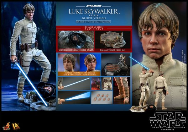 Star Wars Episode V Figura Movie Masterpiece 1/6 Luke Skywalker - Imagen 17