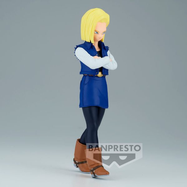 Figura Android 18 Solid Edge Work Dragon Ball Z 17cm - Imagen 3