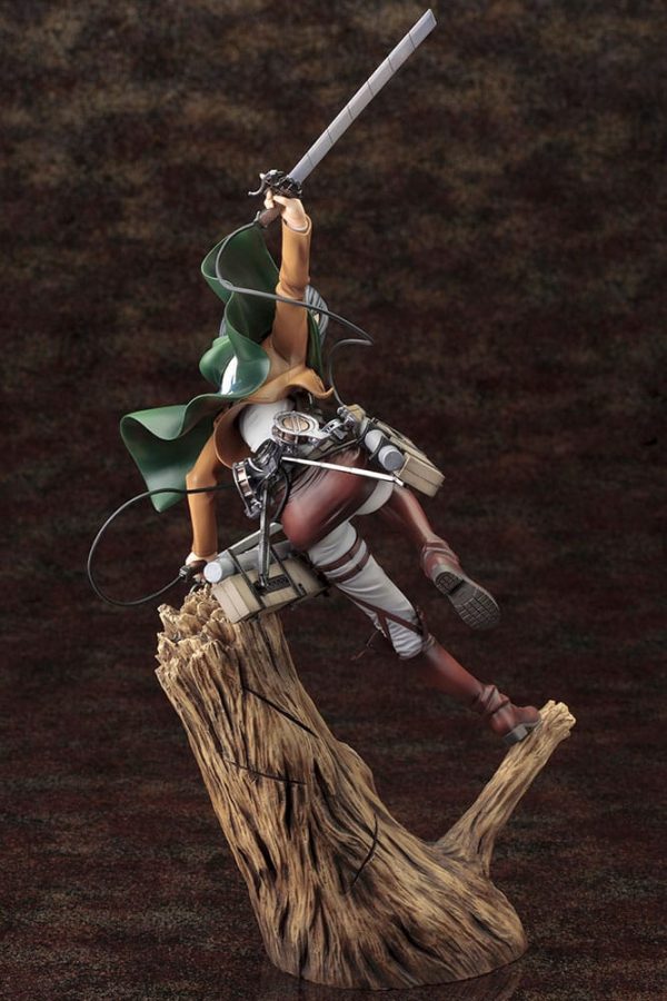 Figura Mikasa Ackerman Attack on Titan Estatua Artfxj 1/8 Renewal Package Ver. 35 CM - Imagen 7