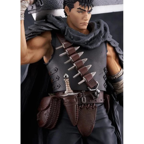 FIGURA BERSERK GUTS BLACK SWORDSMAN -POP UP PARADE L-22CM - Imagen 3