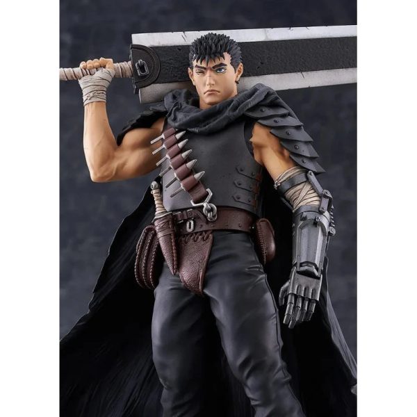 FIGURA BERSERK GUTS BLACK SWORDSMAN -POP UP PARADE L-22CM - Imagen 2