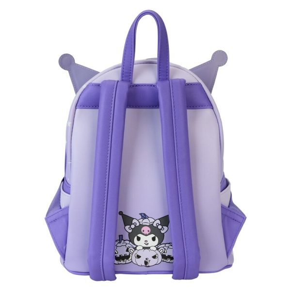 Mochila Pumpkin Kuromi Sanrio Loungefly - Imagen 4