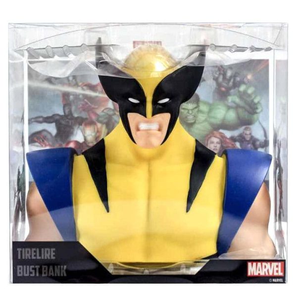 Hucha de Lobezno X-Men de Marvel de 20cm - Ideal para fanáticos de los cómics