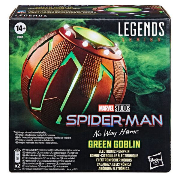 Calabaza Electrónica Edición Especial Spiderman No Way Home de Marvel - Duende Verde - Imagen 9