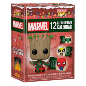 Calendario de Adviento Marvel con 12 Sorpresas