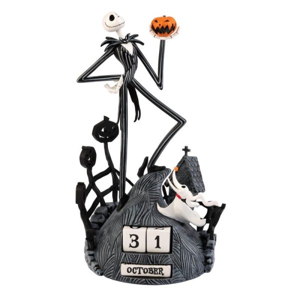 Calendario Perpetuo 3D Jack Skellington Pesadilla Antes de Navidad Disney - ¡Ideal para fans de Tim Burton! - Imagen 2