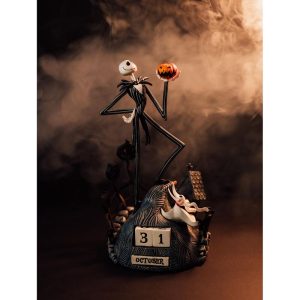 Calendario Perpetuo 3D Jack Skellington Pesadilla Antes de Navidad Disney - ¡Ideal para fans de Tim Burton!
