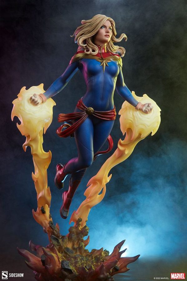 Figura Capitana Marvel Premium Format - Imagen 4