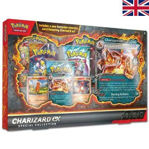 Colección Especial Premium de Pokémon TCG Charizard ex Abril 2025 *Edición en Inglés* - ¡Increíble oferta!