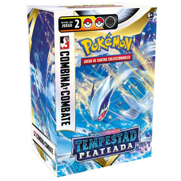 Estuche para Juego de Cartas Coleccionables de Pokemon en español - Combina y Combate en el Estadio de la Tempestad Plateada - Imagen 4