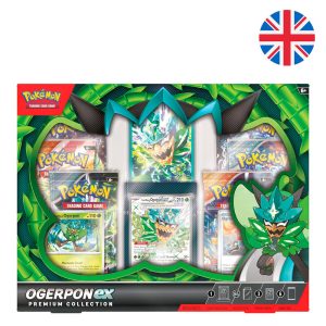 Blister de cartas coleccionables Ogerpon Pokemon en idioma inglés: ¡Hazte con ellas ya!