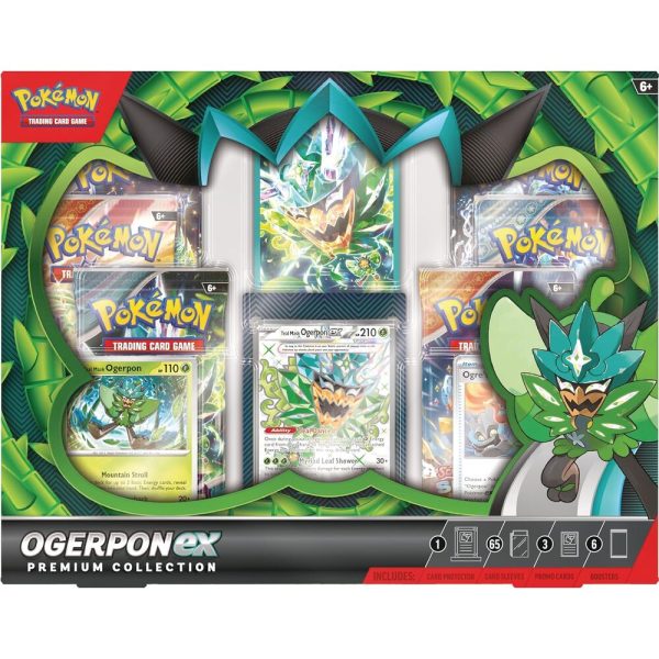 Blister de cartas coleccionables Ogerpon Pokemon en idioma inglés: ¡Hazte con ellas ya! - Imagen 2