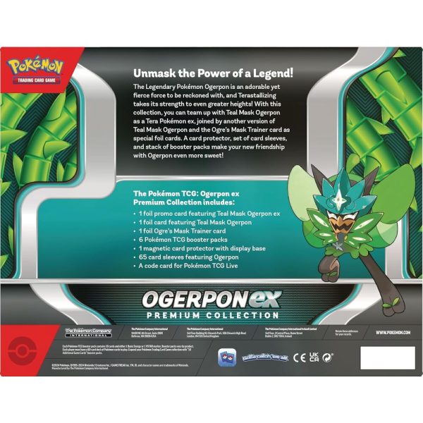 Blister de cartas coleccionables Ogerpon Pokemon en idioma inglés: ¡Hazte con ellas ya! - Imagen 4