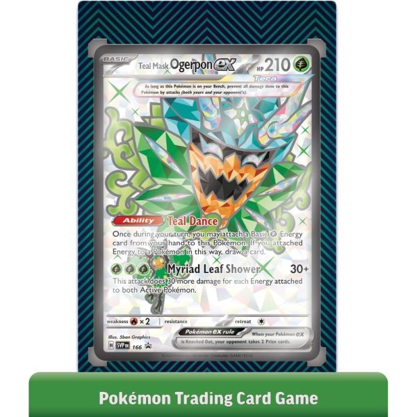 Blister de cartas coleccionables Ogerpon Pokemon en idioma inglés: ¡Hazte con ellas ya! - Imagen 5