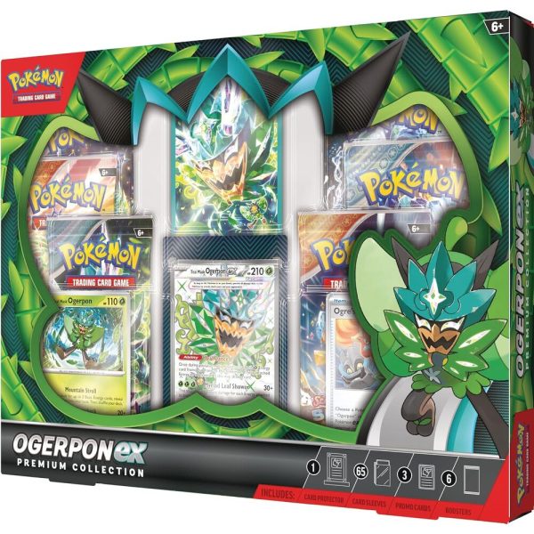 Blister de cartas coleccionables Ogerpon Pokemon en idioma inglés: ¡Hazte con ellas ya! - Imagen 6