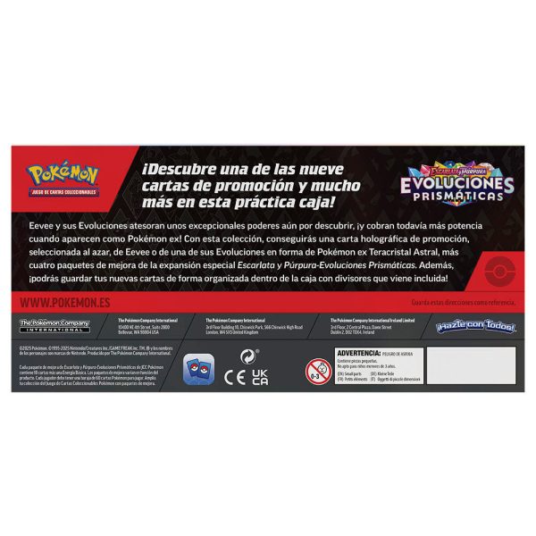 Caja Sorpresa Pokémon TCG Escarlata y Púrpura 8.5 en Español - Mejora tu colección de cartas - Imagen 4