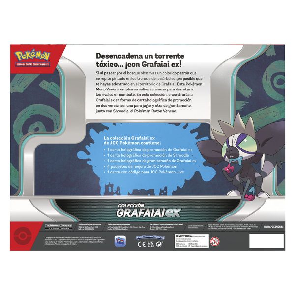 JUEGO DE CARTAS POKEMON TCG APRIL Ex Box - Imagen 2