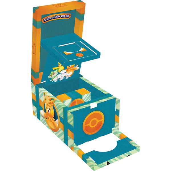 Juego de cartas coleccionables Pokémon en español en un cofre del tesoro - Imagen 3