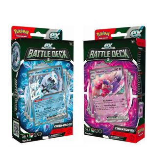 JUEGO DE CARTAS POKEMON TCG EX BATTLE DECK ESPAÑOL 1 UNIDAD ALEATORIA