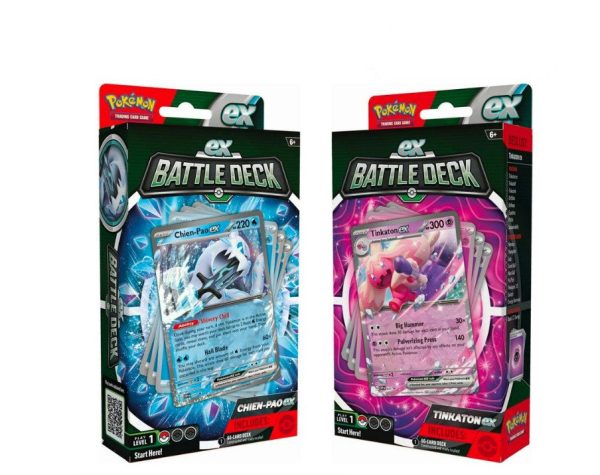 JUEGO DE CARTAS POKEMON TCG EX BATTLE DECK ESPAÑOL 1 UNIDAD ALEATORIA