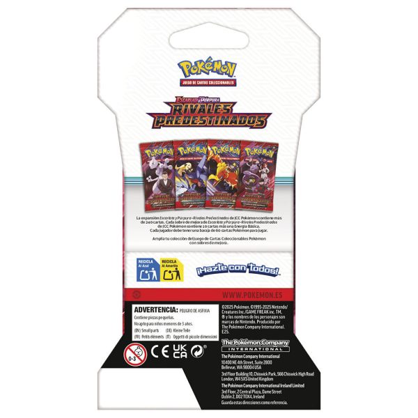 Pokemon Rivales Predestinados: Booster Sleeved de Cartas Coleccionables Surtido - Imagen 5