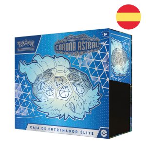 Estuche Pokémon en español: Entrenador Elite Corona Astral Escarlata y Púrpura