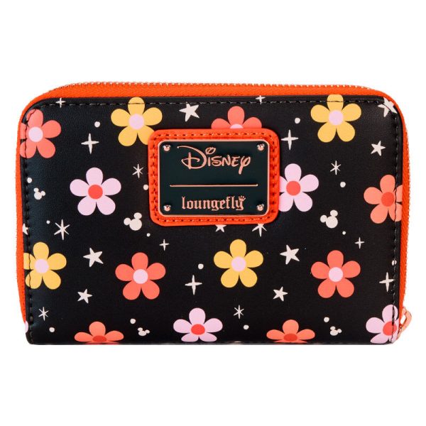 Cartera Loungefly con diseño floral de Mickey & Minnie de Disney: ¡un accesorio encantador para tu estilo! - Imagen 4