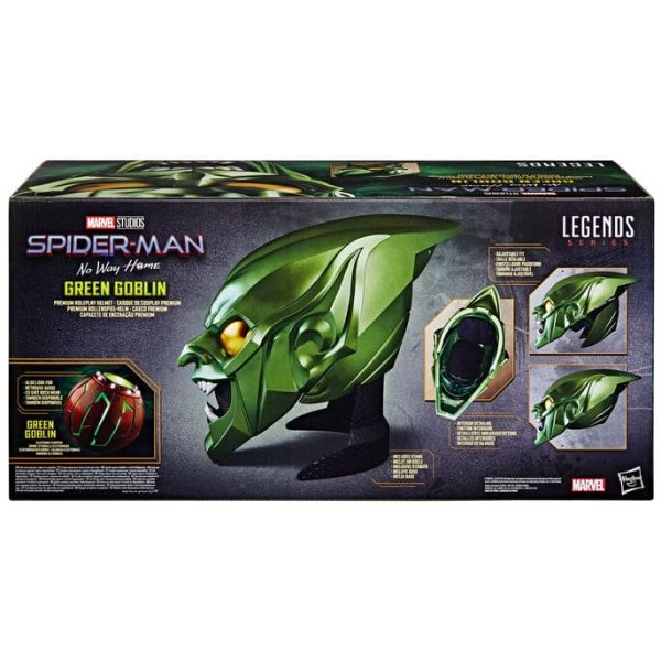 Casco de alta calidad inspirado en el Duende Verde de Spiderman: No Way Home de Marvel - Imagen 13