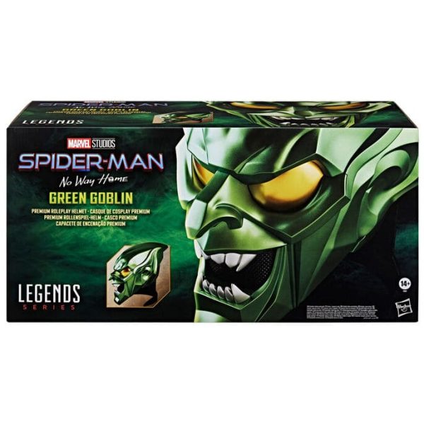 Casco de alta calidad inspirado en el Duende Verde de Spiderman: No Way Home de Marvel - Imagen 12