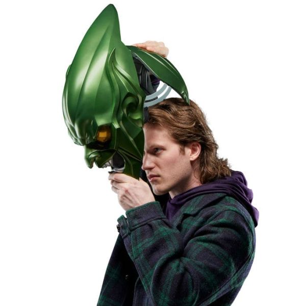 Casco de alta calidad inspirado en el Duende Verde de Spiderman: No Way Home de Marvel - Imagen 5