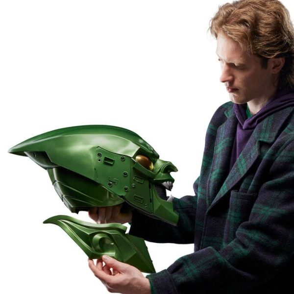 Casco de alta calidad inspirado en el Duende Verde de Spiderman: No Way Home de Marvel - Imagen 9