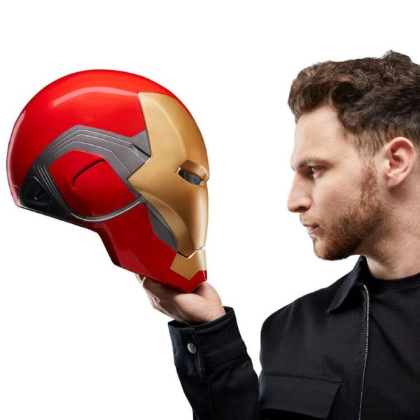 Helmet Iron Man Endgame - Los Vengadores Avengers Marvel con tecnología electrónica - Imagen 8