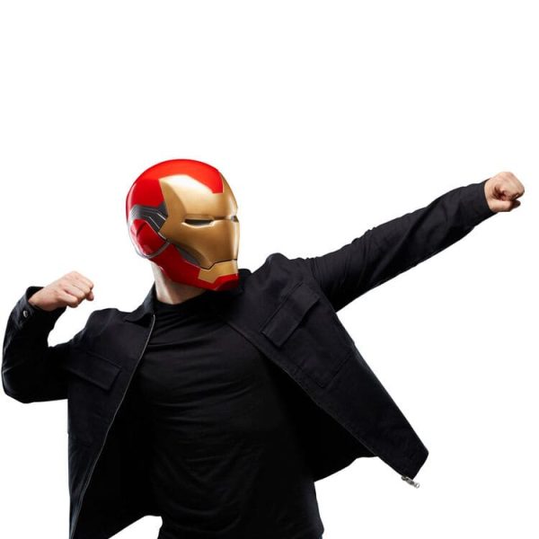 Helmet Iron Man Endgame - Los Vengadores Avengers Marvel con tecnología electrónica - Imagen 6