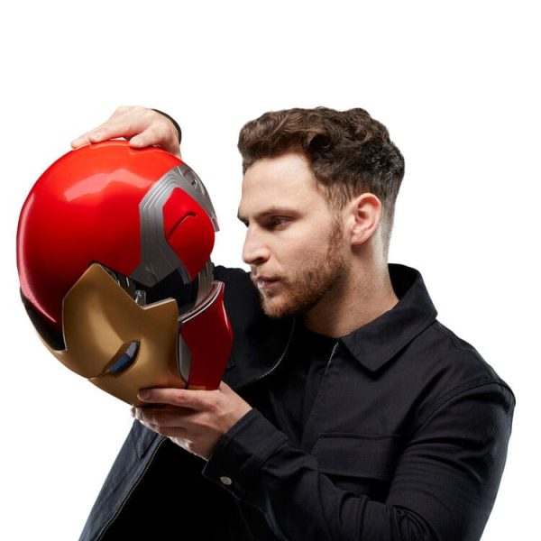 Helmet Iron Man Endgame - Los Vengadores Avengers Marvel con tecnología electrónica - Imagen 5