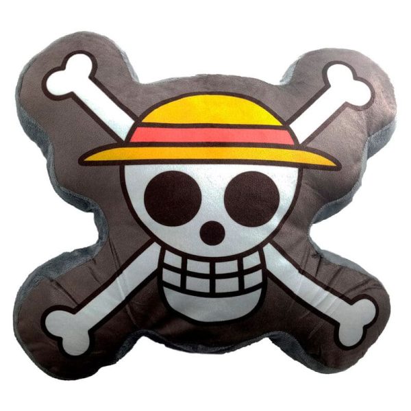 Cojín con diseño tridimensional inspirado en One Piece - ¡Dale vida a tu espacio con este cojín único!